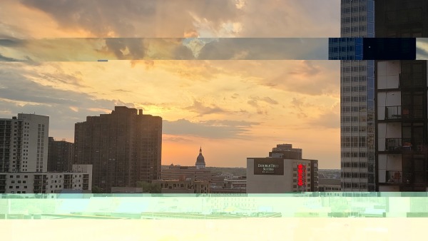 Sunset in Minneapolis
